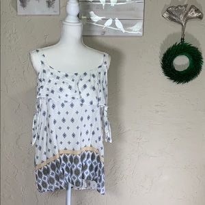 Peek a Boo Shoulder Tank